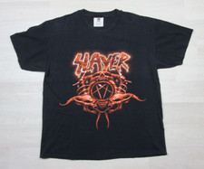 Vintage Slayer Band T Shirt (L) Diabolus on Tour 90s Winterland Tag Orange Logo picture