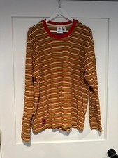 NWOT Wales Bonner X Adidas Long Sleeved Ribbed Striped Shirt Size XXL picture