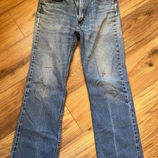 Vintage 1996 Levis 517 Orange Tab Jeans Made in USA Distressed 34x30 picture