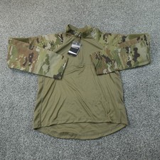 NEW Propper Shirt Mens L Green OCP Camo Multicam NYCO 1/4 Zip Combat Tactical picture