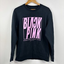 Black Pink Born Pink Australian World Tour Female Jumper Medium Sweater Crewneck picture
