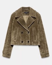 Zara suede jacket women small new picture