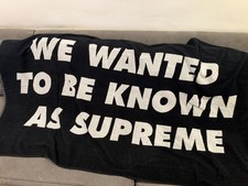 Supreme Known As Towel Black NEW WITHOUT TAGS picture