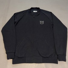 Royal Caribbean International Cruise Men Bomber Jacket Black Zip Logo-M-8263 picture