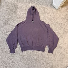 Zipper Hoodie Scuffers Weekender Burgundy Men's XL Heavyweight Cotton picture