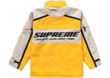 Size L Supreme Brushed Twill Zip Jacket Yellow picture