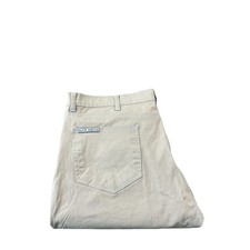 Blue Delta Light Brown Bespoke Mens Stretch Jean Size 38x29 picture