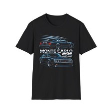 1985 Monte Carlo SS Muscle Car Shirt Retro 80s Car Graphic Tee picture