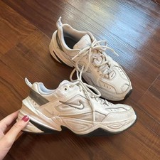 Nike Women's White and Cream Trainers picture