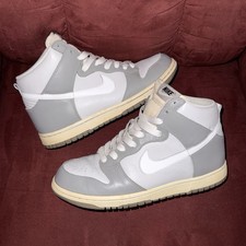 Nike Dunk High Neutral Gray Men's Size 8.5 2008 317982-011 RARE No Box picture