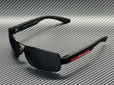 PRADA LINEA ROSSA PS B52S 1AB06F Black Dark Grey Men's 65 mm Sunglasses picture