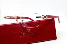 SUNGLASSES &FRAMES NEW PORTA ROMANA    2324 LIMITED EDITION RED WOOD TEMPLES picture