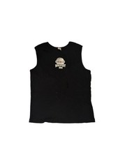 Vintage 2004 Palm Harbor Bikefest Biker Sleeveless Shirt Black Motorcycle Kids picture