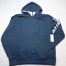 Hurley Acadia Heat Mens Pullover Hoodie XL Navy Blue Performance Sweatshirt NWT picture