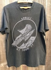 Vintage The Eagles 1977 Tour Graphic Charcoal Unisex T shirt Reprint KH18674 picture