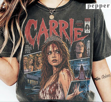 Carrie 2026 T Shirt, Stephen King Horror Tee, Vintage Carrie Comic T-Shirt picture