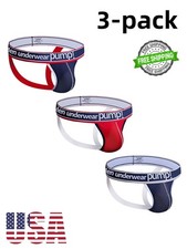 3 PCS Men's Mesh T-back Thong Underwear Breathable Sporty Sexy Comfortable picture