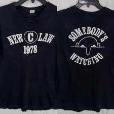 True Vintage 1978 New C Law Somebody’s Watching T Shirt 70s picture