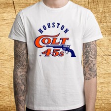 Houston Colt 45s Men's White Size S-5XL picture