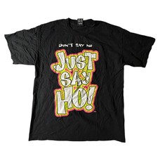 Vintage WWF The Godfather Ho Train T-Shirt XL Black Attitude Era Wrestling Tee picture