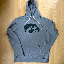 Blue 84 Iowa Hawkeyes Men's Gray Pullover Hoodie XL picture