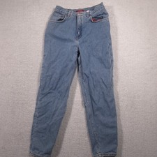 Vintage LIMITEDjeans Jeans Womens 12R Blue High Rise Lined Tapered Denim 90s picture