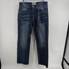 Ariat M4 Mens Relaxed Boot Cut Jeans Dark Wash Blue Denim 33x31 picture