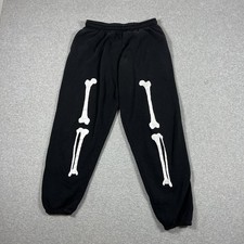 Phoebe Bridgers Pants Womens Medium Black Jogger Elastic Waist Tour Music Offici picture