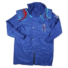 VTG Sydney 2000 Olympic Games Jacket Mens LARGE Blue Bonds Windbreaker Size L picture