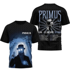 Primus UK Europe 2026 Tour Polyester T Shirt Size S-5XL picture