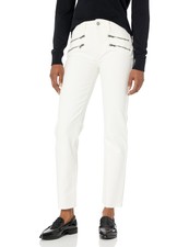 PAIGE Women's high Rise Edgemont raw Hem Exposed Zipper Gold coast Size 27 picture