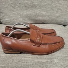 Samuel Windsor Men's Size 11 Brown Penny Loafer Leather picture
