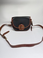 Vintage Coach Cassidy Mini Crossbody Black Gold Hardware Made In Italy picture