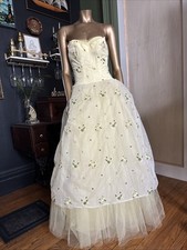 Authentic 1950S Ballgown Dress picture