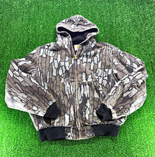 Vintage 1990s Carhartt Men’s Trebark Camouflage Thermal Lined Jacket Small picture