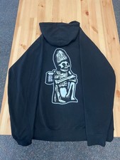 Rare Brand New Rogue Brewing Dead Guy Hoodie Large Black picture