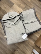 Essentials Fear Of God 2-Piece Fleece Set Hoodie & Sweatpants dark oatmeal picture