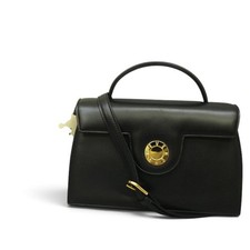 Givenchy Vintage Black Leather Handbag -gold hardware picture