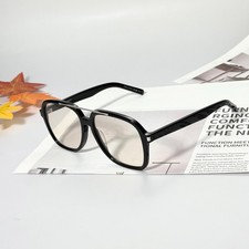 Saint Laurent SL 545 Black Frame Light Yellow Lens Square Sunglasses Unisex picture
