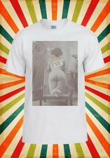 Retro Sexy Girl Kick Me Funny Cool Men Women Vest Tank Top Unisex T Shirt 2189 picture