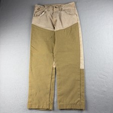 Vintage Wrangler Rugged Wear Jeans 34x30 (32x28.5) USA Made Colorblock Canvas picture