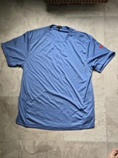 McDonald’s Apparel Collection Work Uniform Blue Short Sleeve T-Shirt Mens Large picture