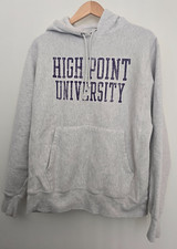 Vintage 90s Champion Reverse Weave Hoodie Mens XL Highpoint University Pullover picture