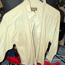 Ariat Men's S Regular Woven Button-Down Long Sleeve Geometric Pocket Shirt picture
