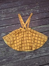 Vintage 1950s Yellow Sequins Paramount Skirt Actress Helen Silvers