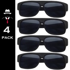 Eazy E Sunglasses 4 Pack Super Dark Lens OG Gangster Style Sunglasses New Sun picture