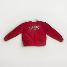 Vintage Old Navy Sweater For Men, Red With Vintage Embroidery Design picture