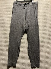Lululemon Men’s Engineered Warmth Joggers L NWOT Gray Textured Waffle Knit picture