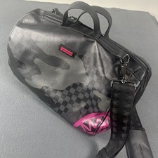 Sprayground 3am 3 Am Pink Drip Pink Tube Duffle Duffel Bag picture