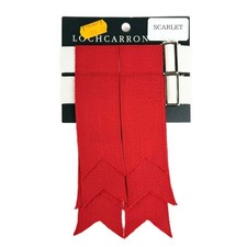 Lochcarron Kilt Flashes Red Scarlet from Scotland Vtg Scottish New NWT picture